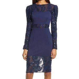 Formal midi dress with sleeves!